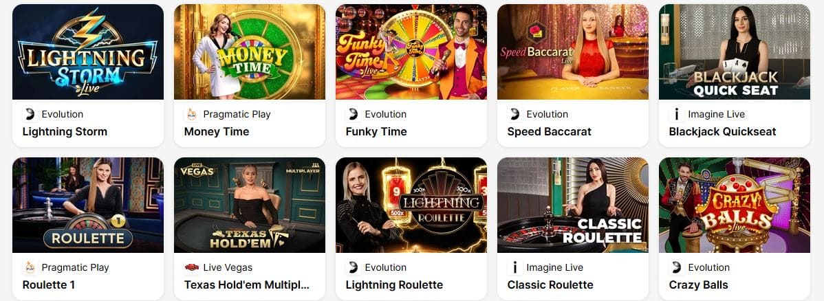 Игры с live дилерами Покердом